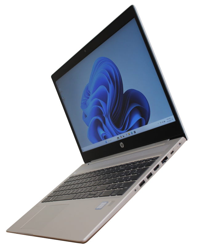 silver hp laptop